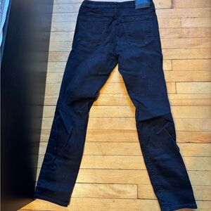 Express slim black jeans denim hyper stretch black stretch 30x32